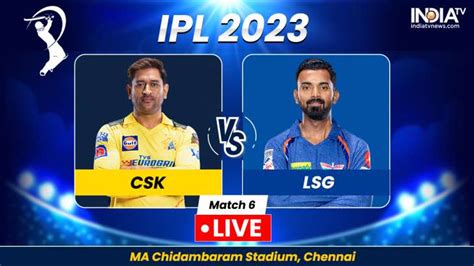 csk vs lsg cricket win probability